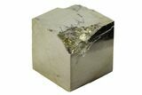 Bargain, Shiny, Natural Pyrite Cube - Navajun, Spain #118303-1